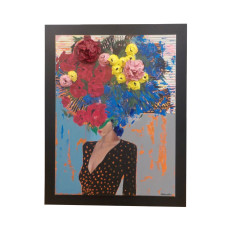 Woman with Flowers- Marina Leon